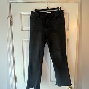Women's Risen Black Jeans